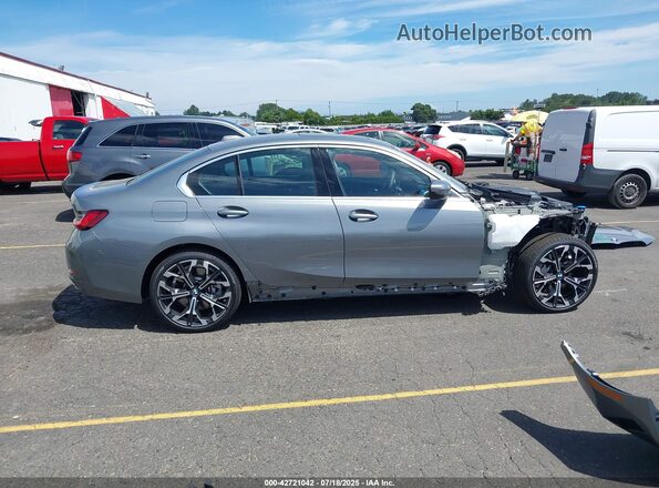 3MW89CW07S8F39092 2025 BMW 3 SERIES Silver Widok wnętrza 360 stopni