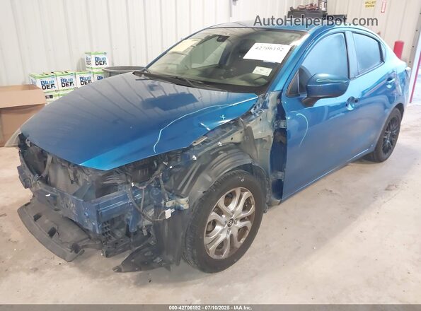 3MYDLBYV9HY193501 2017 TOYOTA YARIS IA Blue 