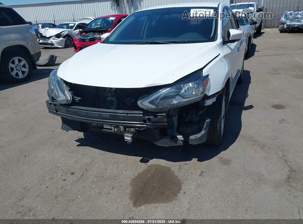 3N1AB7AP1KY288755 2019 NISSAN SENTRA White წინა ხედი