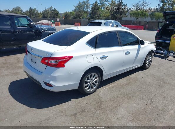 3N1AB7AP1KY288755 2019 NISSAN SENTRA White უკანა მარჯვენა