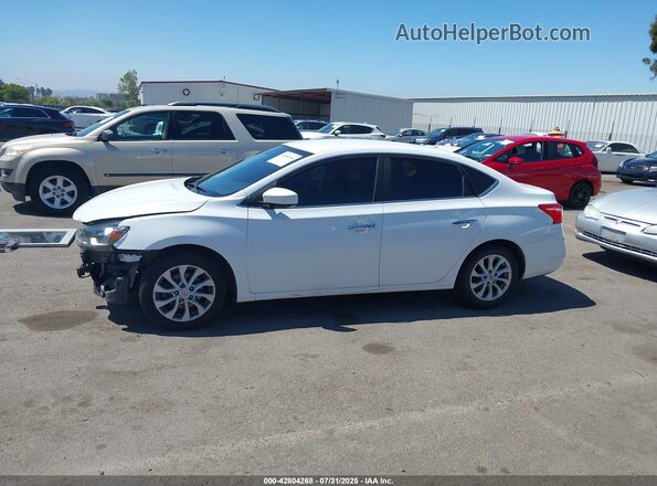 3N1AB7AP1KY288755 2019 NISSAN SENTRA White სალონის 360-გრადუსიანი ხედი