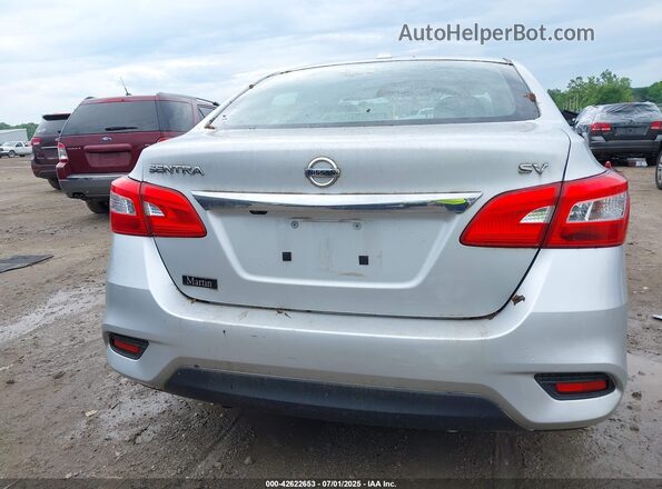 3N1AB7AP4KY429382 2019 NISSAN SENTRA Silver 
