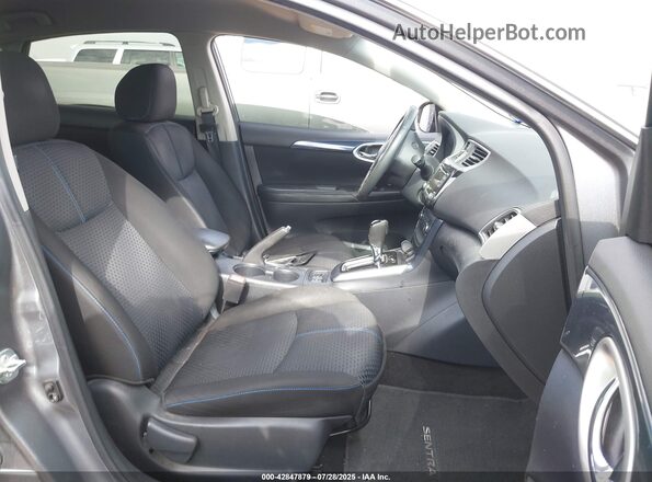 3N1AB7AP8GY281695 2016 NISSAN SENTRA Gray Vista interior delantera