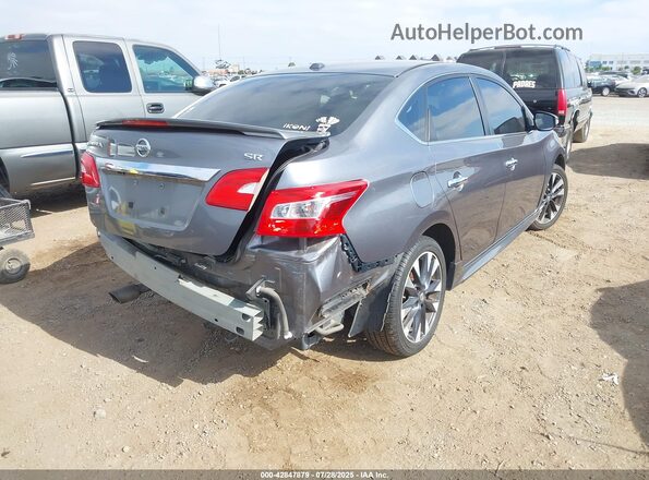 3N1AB7AP8GY281695 2016 NISSAN SENTRA Gray Trasero derecho