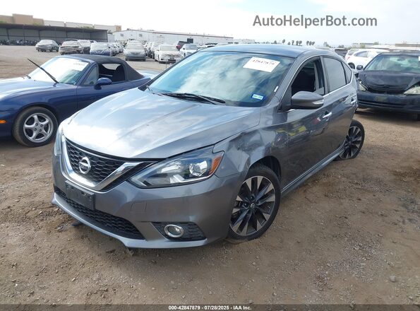3N1AB7AP8GY281695 2016 NISSAN SENTRA Gray Vista tres cuartos delantera izquierda