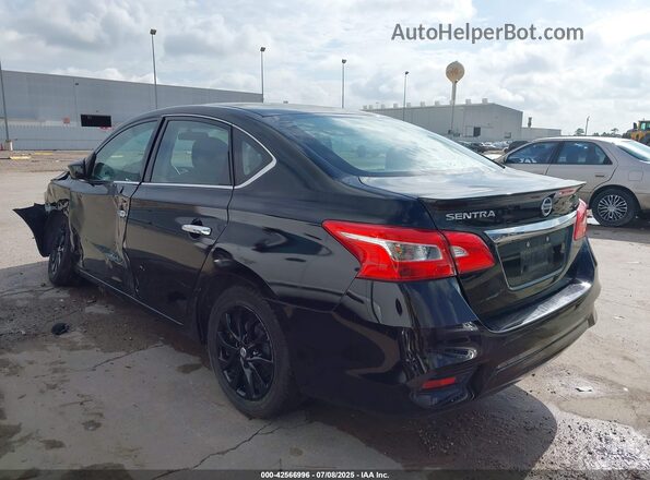 3N1AB7AP8JY298956 2018 NISSAN SENTRA Black Tył lewy