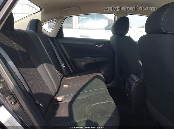 3N1AB7AP8JY298956 2018 NISSAN SENTRA Black Widok naklejki z numerem VIN