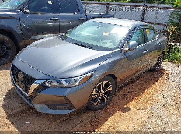 3N1AB8CV0MY302830 2021 NISSAN SENTRA Gray Front left
