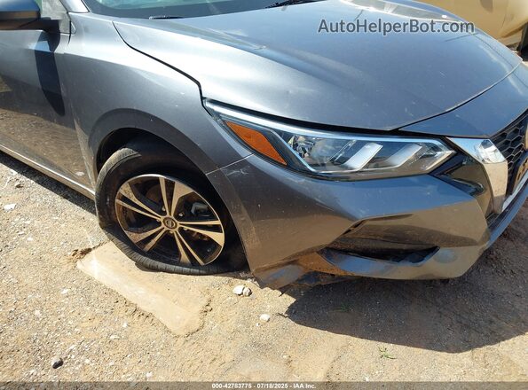3N1AB8CV0MY302830 2021 NISSAN SENTRA Gray Front view