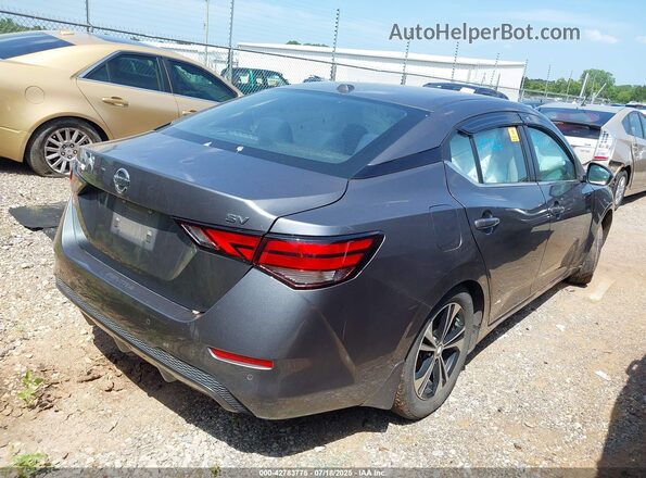 3N1AB8CV0MY302830 2021 NISSAN SENTRA Gray Rear right