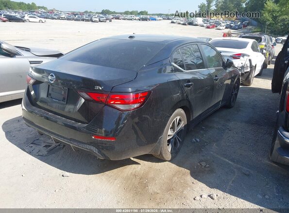 3N1AB8CV1MY208889 2021 NISSAN SENTRA Black Rear right