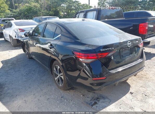 3N1AB8CV1MY208889 2021 NISSAN SENTRA Black Rear left