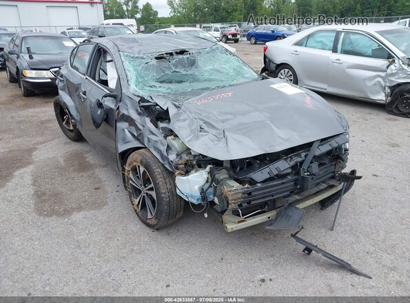 3N1AB8CV1MY288291 2021 NISSAN SENTRA Gray Widok z przodu