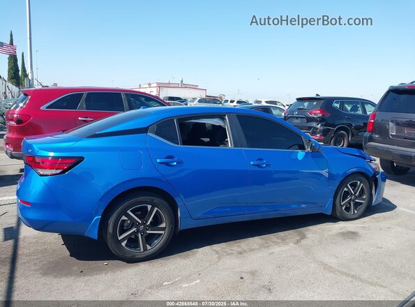 3N1AB8CV2RY228480 2024 NISSAN SENTRA Blue Սալոնի 360 աստիճան տեսք