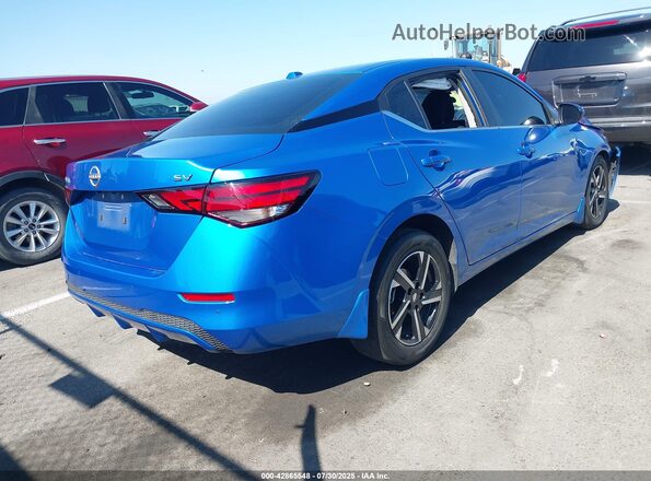 3N1AB8CV2RY228480 2024 NISSAN SENTRA Blue Հետևի աջ