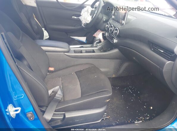 3N1AB8CV3PY261565 2023 NISSAN SENTRA Blue Вид салону спереду