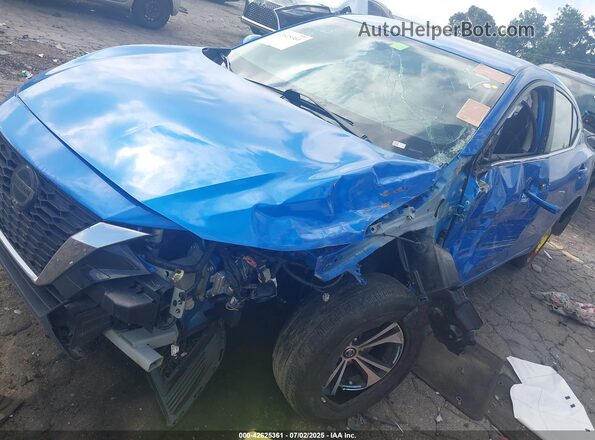 3N1AB8CV3PY261565 2023 NISSAN SENTRA Blue Вид спереду