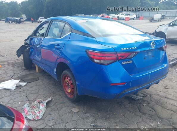 3N1AB8CV3PY261565 2023 NISSAN SENTRA Blue Задня ліва чверть