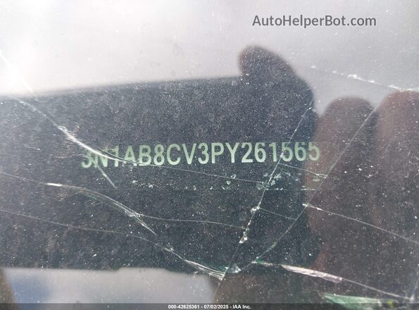 3N1AB8CV3PY261565 2023 NISSAN SENTRA Blue Вид підкапотного простору