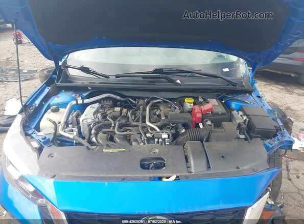 3N1AB8CV3PY261565 2023 NISSAN SENTRA Blue Вид ззаду