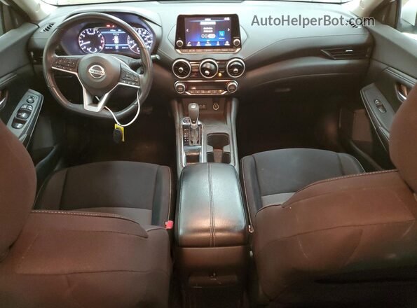 3N1AB8CV4MY240509 2021 NISSAN SENTRA White Vista del salpicadero