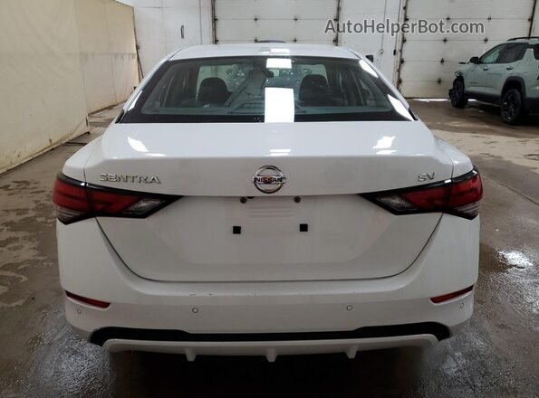 3N1AB8CV4MY240509 2021 NISSAN SENTRA White Vista trasera