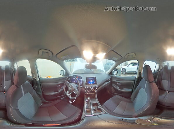 3N1AB8CV4MY240509 2021 NISSAN SENTRA White Vista interior de 360 grados