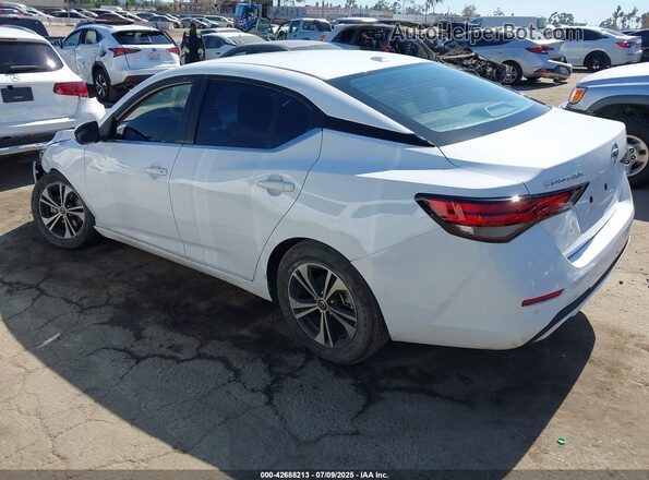 3N1AB8CV5PY280148 2023 NISSAN SENTRA Белый Задняя левая четверть