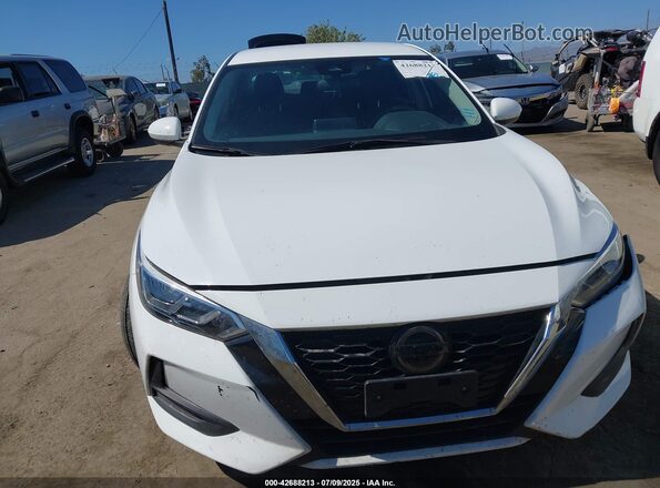 3N1AB8CV5PY280148 2023 NISSAN SENTRA Белый Вид панели приборов
