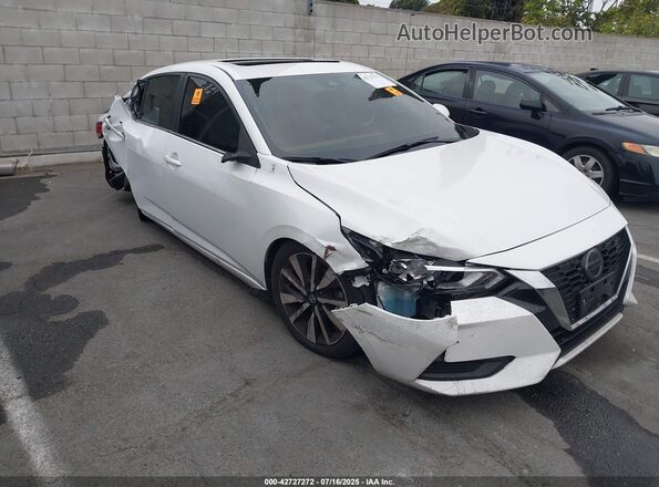 3N1AB8CV6MY260745 2021 NISSAN SENTRA White Вид спереду