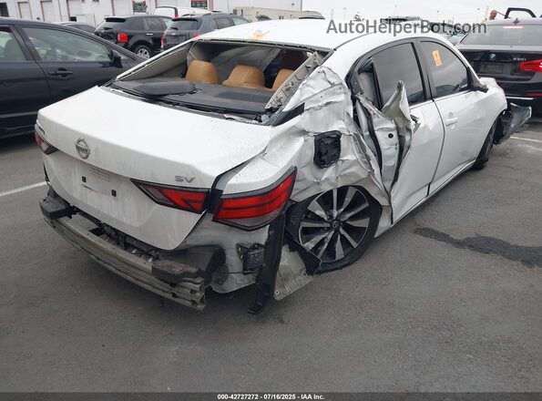 3N1AB8CV6MY260745 2021 NISSAN SENTRA White Задня права чверть