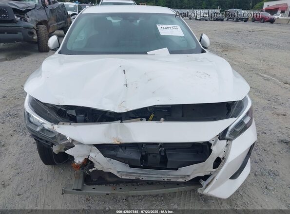 3N1AB8CV6MY261863 2021 NISSAN SENTRA White Դիմացի տեսք