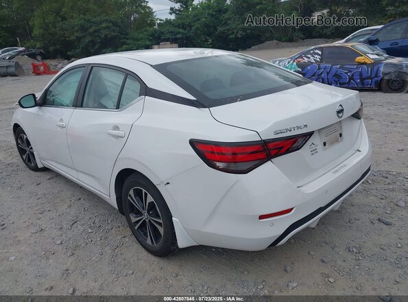 3N1AB8CV6MY261863 2021 NISSAN SENTRA White Հետևի ձախ