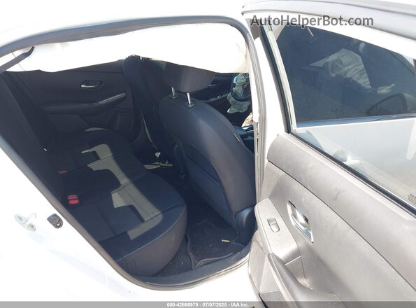 3N1AB8CV7MY205849 2021 NISSAN SENTRA White Vista de la etiqueta del VIN