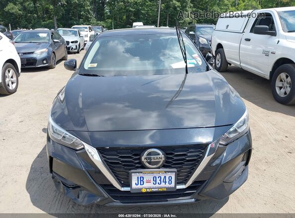 3N1AB8CV8MY284481 2021 NISSAN SENTRA Black Vista del cuadro de instrumentos