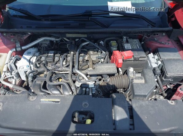 3N1AB8CV9MY265924 2021 NISSAN SENTRA Red Widok z tyłu