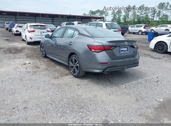 3N1AB8DV6MY317766 2021 NISSAN SENTRA Gray Tył lewy