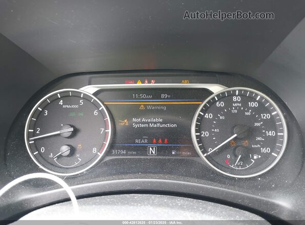 3N1AB8DV6MY317766 2021 NISSAN SENTRA Gray Widok tylnych siedzeń