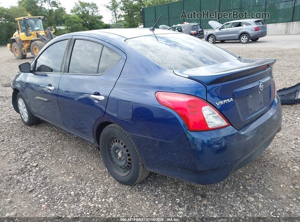 3N1CN7AP8KL822752 2019 NISSAN VERSA SEDAN Blue Задня ліва чверть