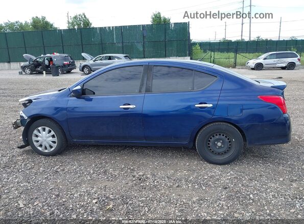 3N1CN7AP8KL822752 2019 NISSAN VERSA SEDAN Blue Панорамний вид салону 360°