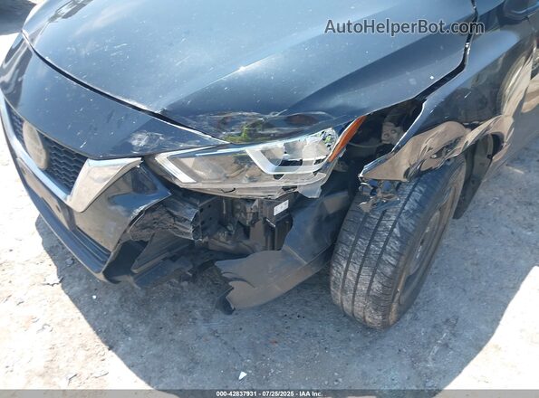 3N1CN8DV1ML881676 2021 NISSAN VERSA Black Front view