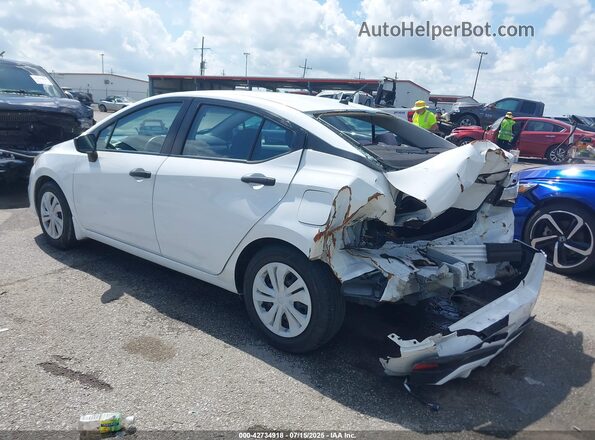 3N1CN8DV2ML857192 2021 NISSAN VERSA White Հետևի ձախ