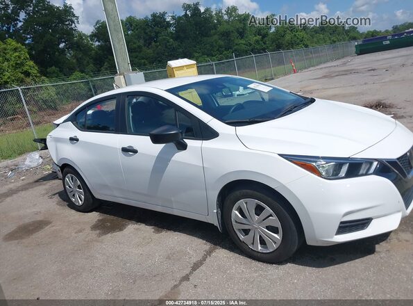 3N1CN8DV2ML857192 2021 NISSAN VERSA White Սալոնի հետևի տեսք