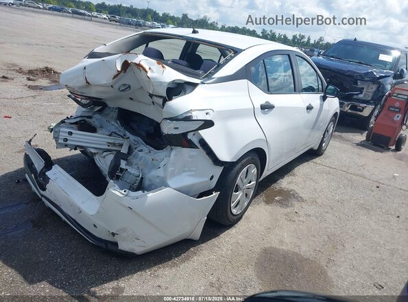 3N1CN8DV2ML857192 2021 NISSAN VERSA White Հետևի աջ