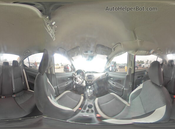 3N1CN8EV0ML894207 2021 NISSAN VERSA Silver VIN sticker view