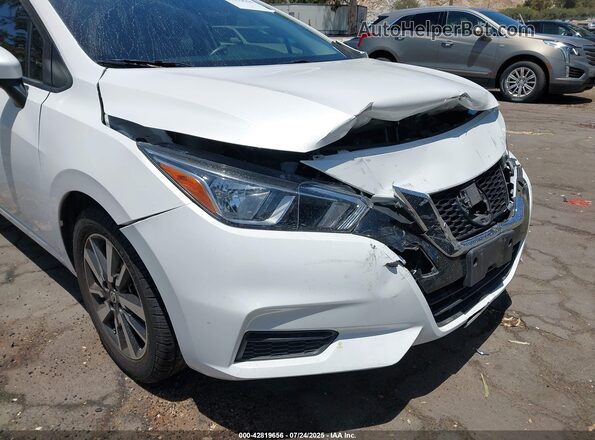3N1CN8EV1ML869770 2021 NISSAN VERSA White 