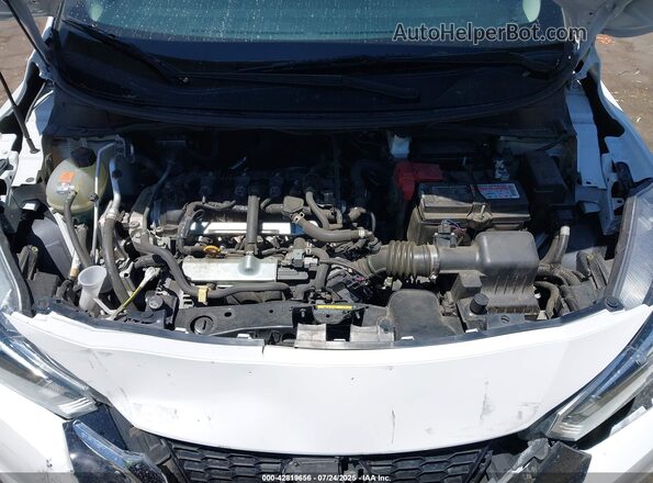 3N1CN8EV1ML869770 2021 NISSAN VERSA White Հետևի տեսք