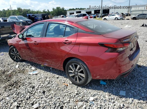 3N1CN8EV2ML841945 2021 NISSAN VERSA Red Задня ліва чверть