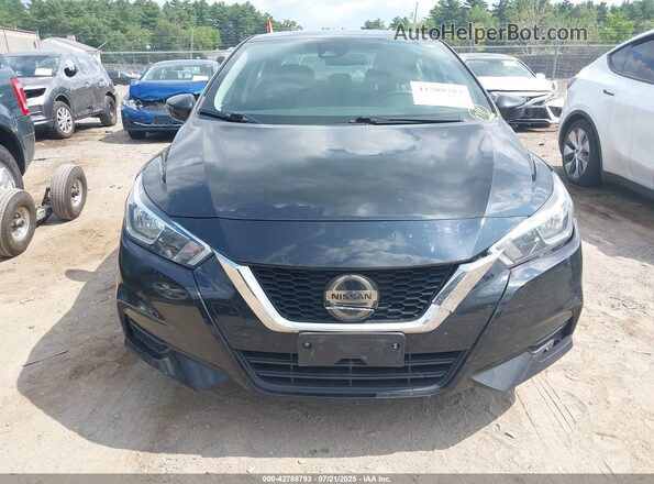 3N1CN8EV2ML862004 2021 NISSAN VERSA Black Սարքավորումների վահանակի տեսք