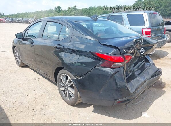 3N1CN8EV2ML862004 2021 NISSAN VERSA Black Հետևի ձախ
